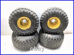 06-25 John Deere Gator TH 6X4 Carlisle Titan HD Field Trax Rear Tire 25X13-9 Set
