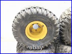 06-25 John Deere Gator TH 6X4 Carlisle Titan HD Field Trax Rear Tire 25X13-9 Set