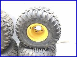 06-25 John Deere Gator TH 6X4 Carlisle Titan HD Field Trax Rear Tire 25X13-9 Set