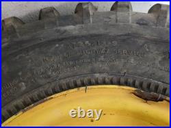 06-25 John Deere Gator TH 6X4 Carlisle Titan HD Field Trax Rear Tire 25X13-9 Set