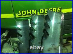 12 Gator blades for John Deere 60 mower Z665, Z720A, Z820A, Z830A, Z840A, Z850A, Z860