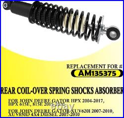 1Pc AM135375 Rear Coil-over Spring Shocks Absorber Fits John Deere Gator HPX 4x4 1Pc AM135375 Rear Coil-over Spring Shocks Absorber Fits John Deere Gator HPX 4x4