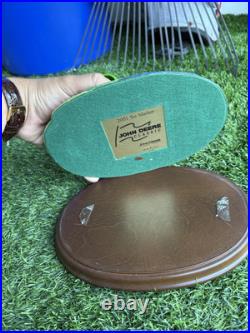 2001 John Deere Gator 8x4 Classic Golf Tee Marker Statue Read Desc