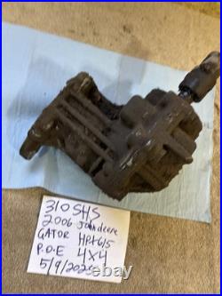 2006 John Deere Gator Hpx 615 Rear Gearbox Differential Housing 310