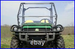 2010-14 John Deere Gator HPX/XUV Premium Lexan Windshield with Loop Clamps