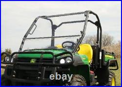 2010-14 John Deere Gator HPX/XUV Premium Lexan Windshield with Loop Clamps