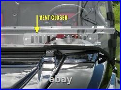 2010-14 John Deere Gator HPX/XUV Scratch Resistant MR10 Lexan Windshield & Vents