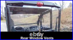 2012-24 John Deere Gator XUV 550/560/590i/590m Lexan Rear Window with Vents