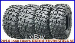 2014 John Deere GATOR XUV825I 4x4 SE Full Tire Set 27x9R14 27x11R14 Radial 8PR