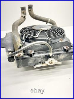 2016 John Deere Gator XUV 590i Radiator Tank Cooling Fan Motor AM138723 VGA10864