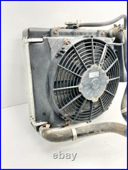 2016 John Deere Gator XUV 590i Radiator Tank Cooling Fan Motor AM138723 VGA10864