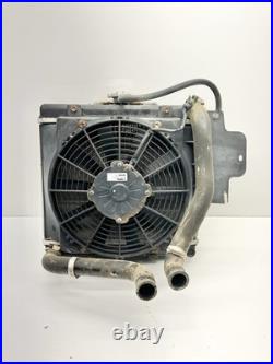 2016 John Deere Gator XUV 590i Radiator Tank Cooling Fan Motor AM138723 VGA10864