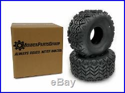 (2) 25x13-9 ATV Tires Fits John Deere Gator Rear 6x4 4x2 25x13.00-9 Rpls M118819