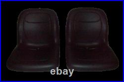 (2) Black High Back Seats John Deere Trail Gator Gas Diesel 4x2 4x4 Hpx 6x4 #gi