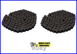 2 Drive Chains for John Deere Gator AM128449 fits 6X4 4X2 Gator RE28723 #50