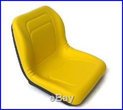 (2) HIGH BACK Seats for John Deere Gator Model E-Gator CS CX 4x4 Trail HPX TE