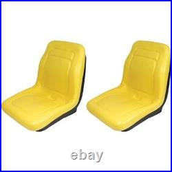 2 High Back Seats Fits John Deere Fits Gator E-Fits Gator CS CX 4x4 Trail HPX TE