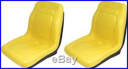2 High Back Seats for John Deere Gator XUV 620i, 850D, 550, 550 S4 UTV Utility