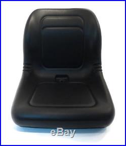 (2) New HIGH BACK SEATS for John Deere VG11696 VG12160 VGA10177 XB180 XB-180