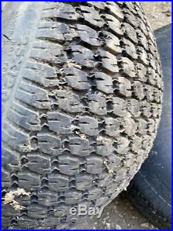 2 Rear Wheel Tire and Rims 25x12.00-9 NHS John Deere Gator AM143569 M118819