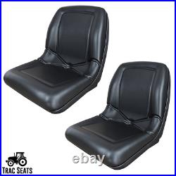 (2 Seats) High Back Seat for John Deere Gator CS TS TX 4X2 AM133476 Black (2 Seats) High Back Seat for John Deere Gator CS TS TX 4X2 AM133476 Black