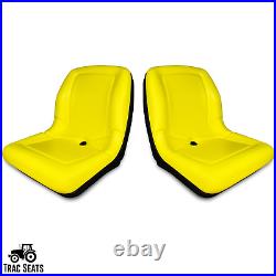 (2 Seats) Yellow High Back Seat for John Deere Gator TX 4X2 TURF 4X2 HPX, F725