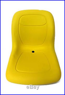 2 Yellow HIGH BACK SEATS with PIVOT ROD & ARM REST John Deere Gator CS CX Utility