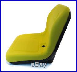 (2) Yellow HIGH BACK Seats for John Deere Gator XUV 620i, 850D, 550, 550 S4 UTV