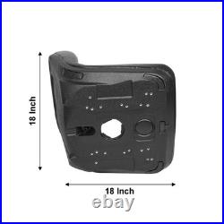 (2pcs) VG11696 BLACK Seat FITS John Deere Gator TH 6X4, TS, TX, TX TURF, TX 4X2
