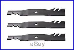 3 GATOR Blades for 48 John Deere M115495 GT242 GT262 275 325 335 345 425