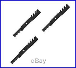 3 OEM Oregon Gator G5 Mower Blades for 48 John Deere D140 D150 D160 592-616