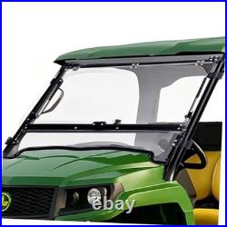 3-in-1 Flip Windshield Compatible with John Deere Gator HPX, XUV