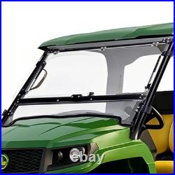 3-in-1 Flip Windshield Compatible with John Deere Gator HPX, XUV