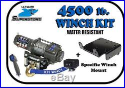 4500LB KFI Winch Mount Kit 11-14 John Deere Gator XUV 625i 825i 855D