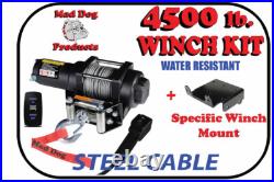 4500lb Mad Dog Winch Mount Combo 2012-2017 John Deere Gator RSX 850i / 860i 4500lb Mad Dog Winch Mount Combo 2012-2017 John Deere Gator RSX 850i / 860i