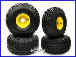 (4) John Deere Gator 4x2 Front Rear Tire Wheel Assemblies Repl AM143568 AM143569