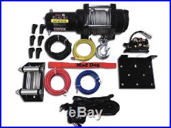 72 KFI Complete Snow Plow Kit with Mad Dog Winch Kit 11-16 John Deere Gator 825i