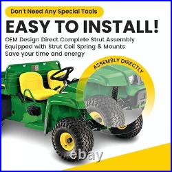 AM130448 Front Shock Absorber Suspension Kit for John Deere Gator TH TS TX 4X2