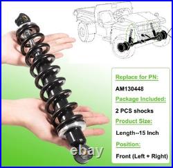 AM130448 Heavy Duty Front Shock Absorber 2PCS for John Deere Gator TX TH TS