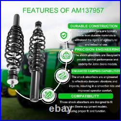 AM137957 AM135372 Shock Absorber Set for John Deere Gator UTV 620I/850D HPX AM137957 AM135372 Shock Absorber Set for John Deere Gator UTV 620I/850D HPX