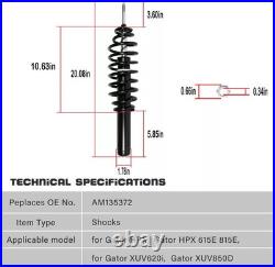 AM137957 Front Left Right Shock Absorber for John Deere Gator XUV620I XUV850D