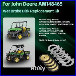 AM148465 Wet Brake Disk Kit for John Deere Gator Utility XUV 625 825 835 855 865