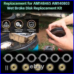 AM148465 Wet Brake Disk Kit for John Deere Gator Utility XUV 625 825 835 855 865