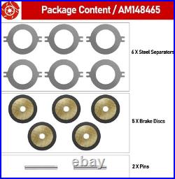 AM148465 Wet Brake Disk Kit for John Deere Gator XUV 625 825 835 855 865 Vehicle
