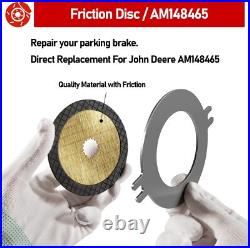 AM148465 Wet Brake Disk Kit for John Deere Gator XUV 625 825 835 855 865 Vehicle