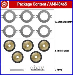 AM148465 Wet Brake Disk Kit for John Deere Gator XUV 625 825 835 855 865 Vehicle