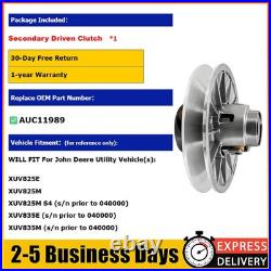 AUC11989 Secondary Driven Clutch For John Deere Gator XUV825E XUV825M XUV835M