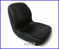 Black HIGH BACK Seat for John Deere Gator Model E-Gator CS CX 4x4 Trail HPX TE