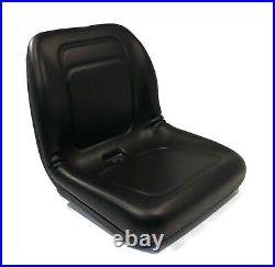 Black High Back Seat for John Deere LX277, LX288, SST16, SST18, X720, X724, X749