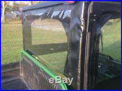 Curtis Black Soft Side Deluxe Cab For 4X2 and 6X4 John Deere Gators